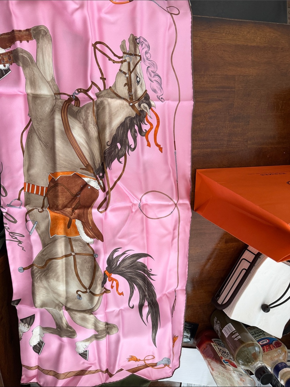 Hermes Grand Galop Scarf 🧣 - Picture 5 of 10